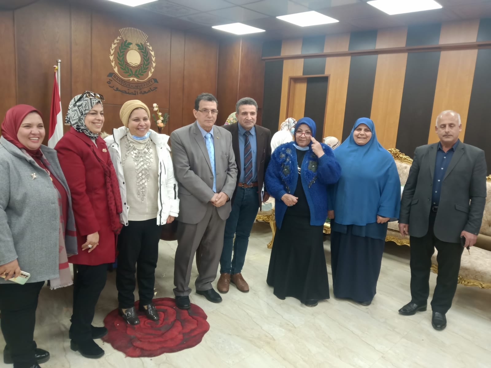 Organization by the Centre for Quality Assurance and Performance Evaluation of the University of Mansoura of a visit to the Faculty of Early Childhood Education